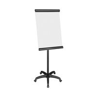 bi-office frameless mobile flipchart easel 900x600mm