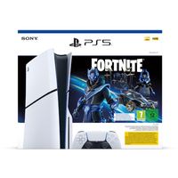 sony playstation 5 slim  fortnite cobalt star