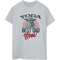 disney camiseta manga larga mandalorian dad para mujer