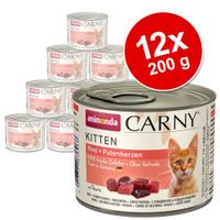 animonda carny kitten 12 x 200 g - pack ahorro - baby-pate