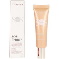 clarins base de maquillaje sos primer prebase 02-peach para mujer