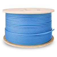 aisens a135-0662 bobina cable de red rj45 cat6 utp awg24 lszh cpr dca 100m azul