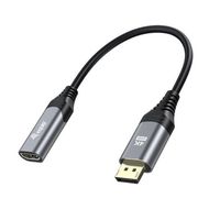 cable displayport a hdmi equip 12 4k macho-hembra 015m