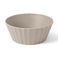 cuenco polipropileno taupe mate diam 15cm