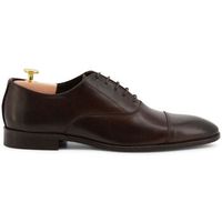 duca di morrone zapatos bajos elio - leather ai brown para hombre