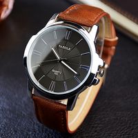 reloj de cuarzo luminoso de lujo para hombres de moda popular