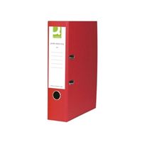 q-connect lever arch file paperbacked a4 red 10 pack kf20041