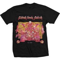 black sabbath camiseta manga larga bloody para mujer