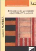 introduccion al derecho administrativo aleman