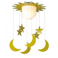 plafon infantil estrellas y lunas