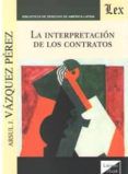 la interpretacion de los contratos