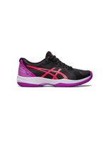 zapatillas negras de padel asics solution swift ff mujer