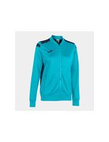 chaqueta de futbol joma championship vi mujer turquesa fluor mari