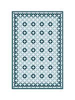alfombra vinilo laietana azules 120x180