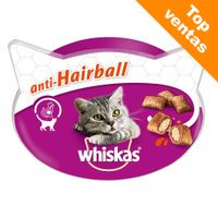 whiskas anti-hairball snacks para las bolas de pelo - 60 g