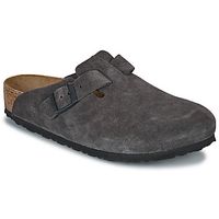 birkenstock sandalias boston leve velvet grey para hombre