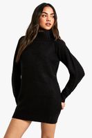 vestido jersey mini de canale ancho con escote bardot negro