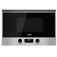 microondas integrable - teka ms622bisl 22 litros inox izquierda