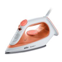 braun texstyle 1 si 1009or plancha de vapor 1900w naranja