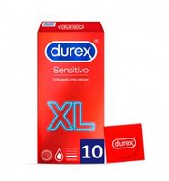 durex preservativo sensitivo suave extragrande xl 10 unidades