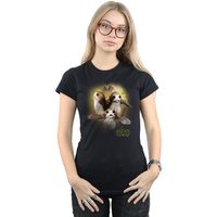 disney camiseta manga larga the last jedi para mujer