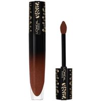 loreal pintalabios signature lacquered liquid lipstick - 322 be tropical para mujer