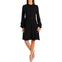 karl marc john vestido 9043-noir para mujer