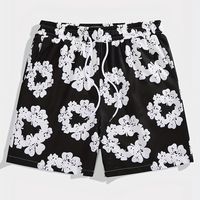 pantalones cortos hawaianos de moda para hombre con cordon y estampado floral elegante para la playa la piscina y el resort de verano