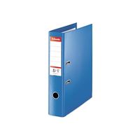 esselte 75mm lever arch file polypropylene foolscap blue 10 pack