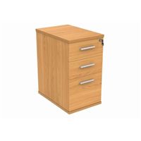 desk high office storage unit 600 deep norwegian beech