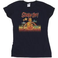 scooby doo camiseta manga larga palm trees para mujer