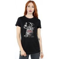 beetlejuice camiseta manga larga bi14389 para mujer