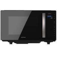 cecotec grandheat 2300 flatbed touch black microondas 23l 800w negro