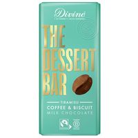 divine milk chocolate tiramisu dessert bar - 180g