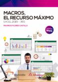 macros el recurso maximo excel 2019-365