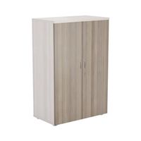 wooden storage cupboard doors  1200mm  grey oak