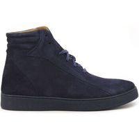 duca di morrone botines tommaso - suede blue para hombre