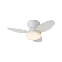 bel air tauros ventilador de techo con luz y mando a distancia 48w 70cm blanco