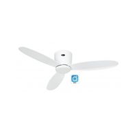 ventilador de techo casafan 313283w eco plano ii 132cm blanco wi-fi