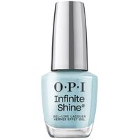 infinite shine last from the past - 15 ml - opi - esmalte de unas de larga duracion azul claro