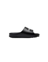 chanclas lacoste slides  sandals mujer negro