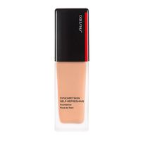 shiseido bases maquillaje synchro skin self-refreshing foundation fond de teint cashmere 260