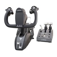 thrustmaster tca yoke pack boeing edition sistema de aviacion para pc  xbox