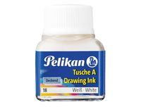 pelikan 201673 - tinta china color blanco bote de 10 ml