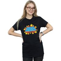 dc comics camiseta manga larga super powers para mujer