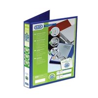 elba panorama 25mm 2 d-ring presentation binder a4 blue 6 pack