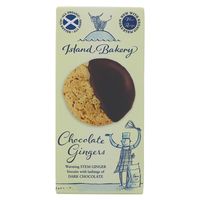 island bakery organic chocolate gingers - 133g