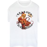 disney camiseta manga larga the nightmare before christmas seasons screamings para mujer