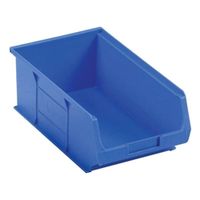 barton tc4 small parts container semi-open front blue 91l pack 10