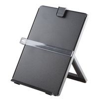 fellowes black workstation document holder 21106